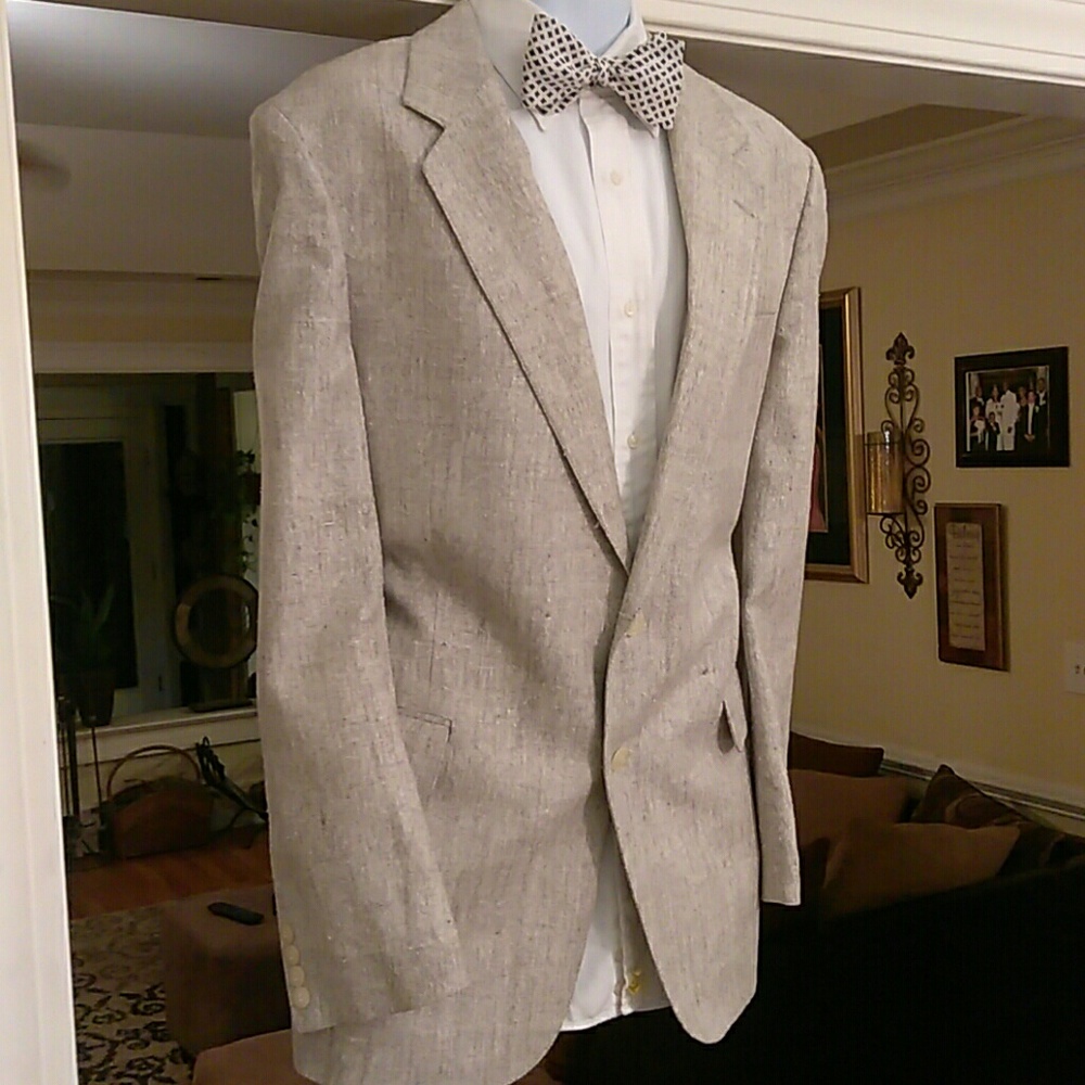 Bret Lawrence mens tweed blazer